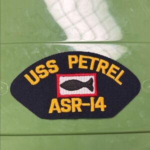 USS Petrel ASR-14 embroidered naval Patch